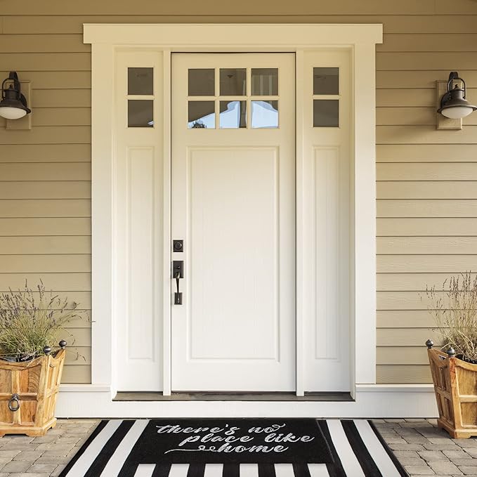DII Natural Coir Doormat Outdoor Welcome Mat, 17x29, No Place Like Home