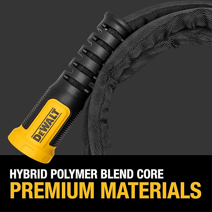 DEWALT 6 ft x 5/8 in Heavy-Duty Professional Grade Fabric Garden Hose - DXMH3306