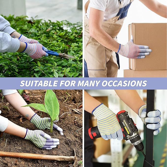 Gardening Gloves for Women, Garden Gloves Outdoor Protective Working Gloves, Breathable Garden Gloves for Women