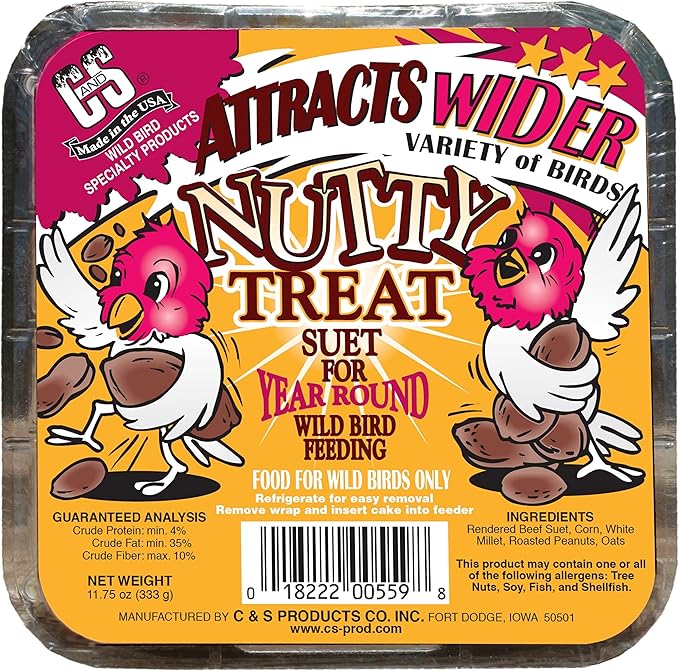 C&S Nutty Treat 11.75 Ounces, 12 Pack