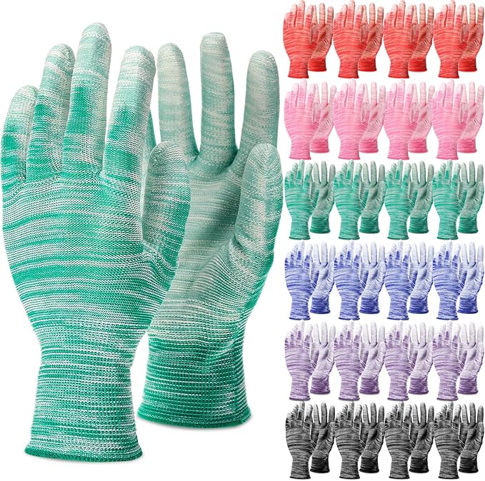 Breathable Gardening Gloves for Women and Men 8.9 Inch Multi-purpose Garden Gloves Texture Grip Comfortable Outdoor