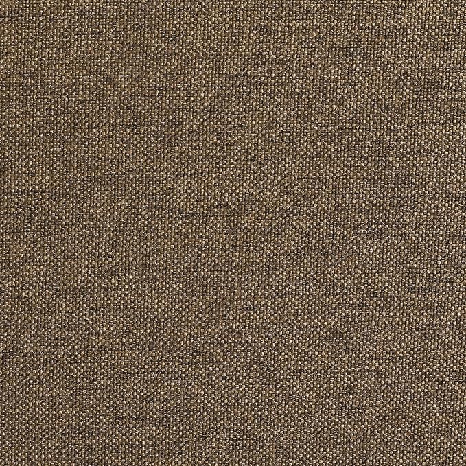 AAAAAcessories D-Shaped Chair Cushions, 2" Thick Dining Chair Pads with Ties and Removable, Machine-Washable Cover, 17" x 16", Set of 2, Taupe