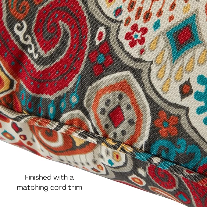 Greendale Home Fashions Outdoor Reversible 2-Piece Deep Seat Cushion Set, Painted Desert