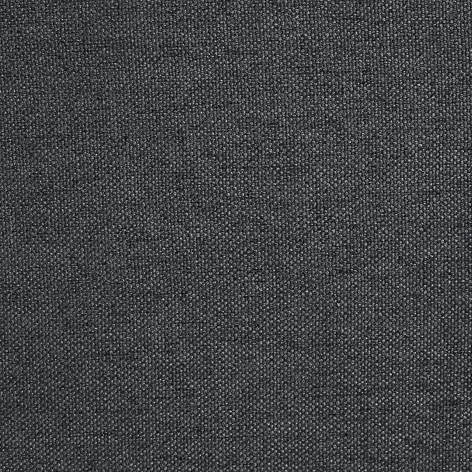 AAAAAcessories D-Shaped Chair Cushions, 2" Thick Dining Chair Pads with Ties and Removable, Machine-Washable Cover, 17" x 16", Dark Grey