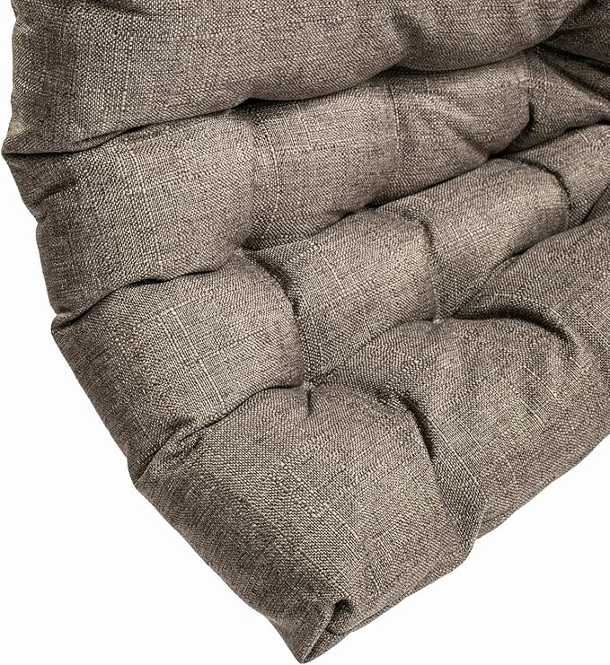 SQUARE MOON 4 Pack Chair Cushions, Seat Cushions, Chair Pads, Chair Mat for Indoor, Outdoor Dining Chair, Kitchen Chairs, Dining Room Chairs (16" × 16" × 4 Pack, Coffee)