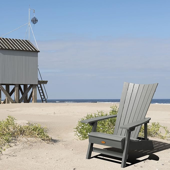 Highwood Manhattan Beach Adirondack Chair, Adult, Coastal Teak