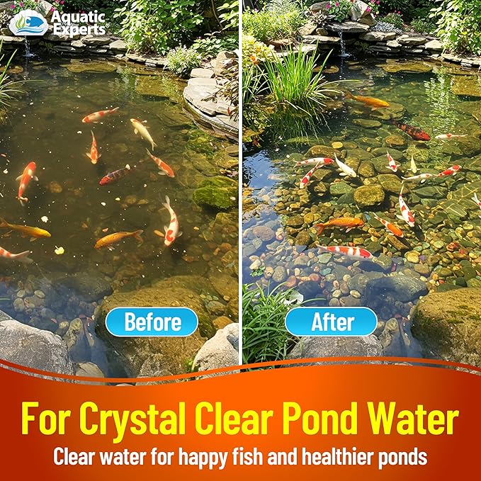 Aquatic Experts Beige COARSE Pond Filter Pad - 1.25 inch Thick - Bulk Roll Water Garden Filter Pond Media - Made in USA, (1.25 inch by 14 inch by 56 inch)