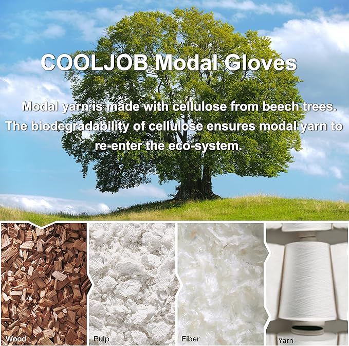 COOLJOB 2 Pairs Breathable Gardening Gloves for Women X-Small, Stretch Soft Modal Base with Non Slip Rubber Coating, Palm Dipped Grip Work for Gardener Worker in Lawn Yard Factory Garden