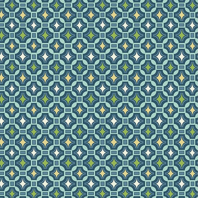 Arden Outdoor Patio Dining Chair Cushion, 20x44, Rain-Proof Seat Pad, Fade-Resistant Outdoor Cushion Alana Tile