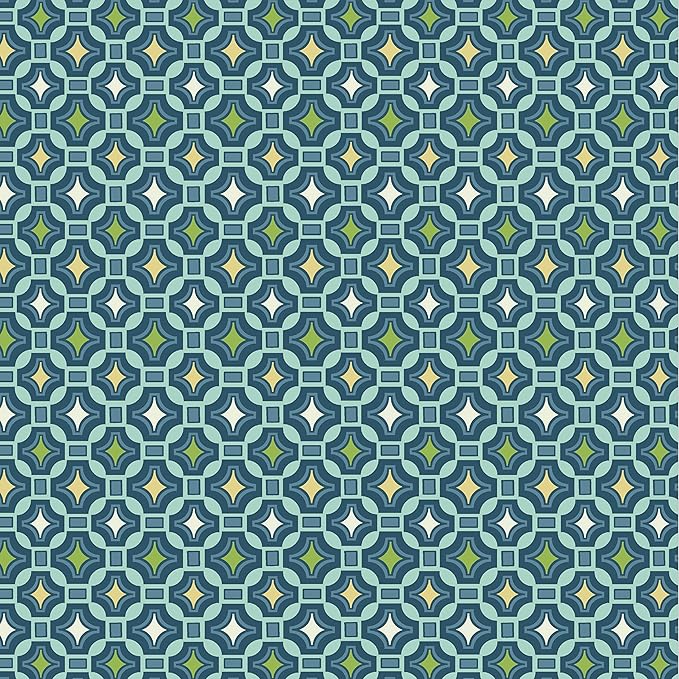 Arden Outdoor Deep Seat Cushion Set, 22 in x 24 in, Weather-Proof, Rain-Proof, Fade Resistant Patio Cushion Alana Tile