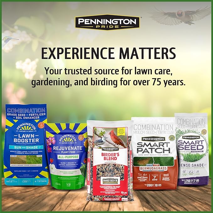 Pennington Pride Squirrel & Critter Blend,with Sunflower Seeds and Peanuts for Squirrels,Helps Keep Critters Away from Bird Feeders,10-lb. Bag,(Pack of 2)