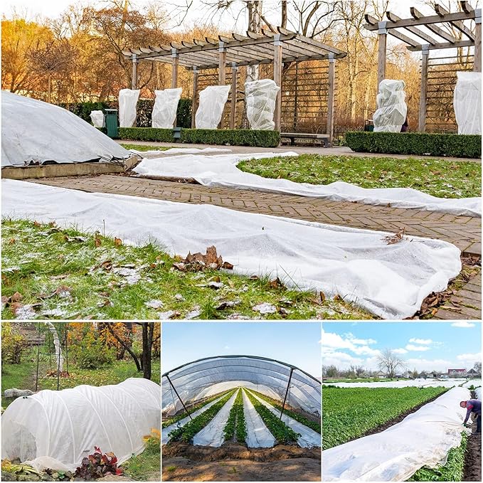 100 Pack Garden Landscape Staples, 6 Inch 11 Gauge Galvanized Garden Stakes Ground U Shaped Landscape Pins to Secure Lawn Fabrics Weed Barrier Covers Ground Cover and Landscaping