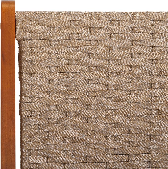 SAFAVIEH Outdoor Collection Daniel Natural Solid Wood Rocking Chair
