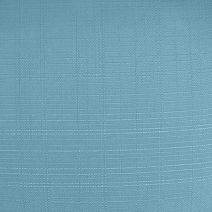 Sweet Home Collection Patio Cushions Outdoor Chair Pads Premium Comfortable Thick Fiber Fill Tufted 19" x 19" Seat Cover, 6 Pack, Teal
