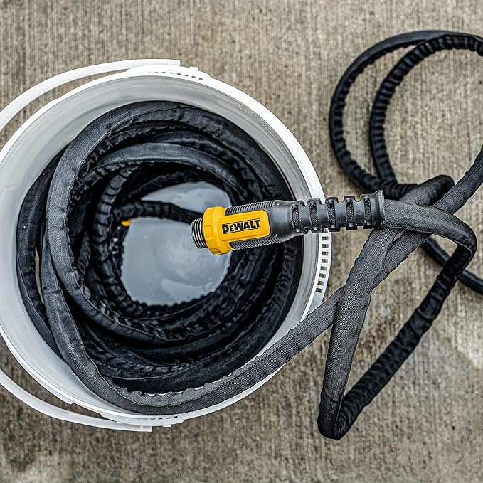 DEWALT 100 ft x 5/8 in Heavy-Duty Professional Grade Fabric Garden Hose - DXMH3304
