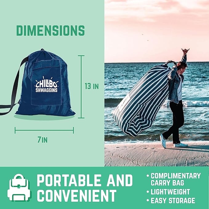 Chillbo Lazybone Inflatable Lounger - Ultimate Inflatable Couch for Maximum Chill - The Perfect Blow Up Couch for Music Festivals Or Lounger for Camping