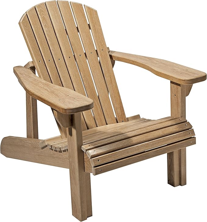 ROCKLER Adirondack Chair Plans with Cardboard Templates – Easy-to-Build - Classic Adirondack Chair Plan Only -Includes Step-by-Step Instructions for Entire Construction Process – Made in USA