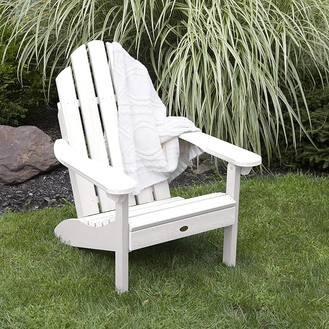 Highwood AD-CLAS1-WHE Classic Westport Adirondack Chair, White