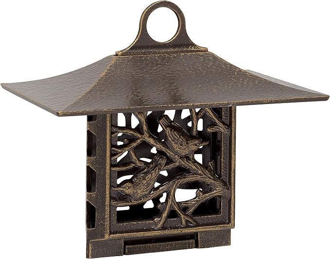 Whitehall Products Nuthatch Suet Feeder, French Bronze