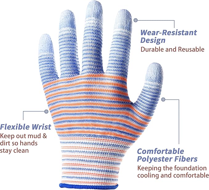 Gardening Gloves for Women, Garden Gloves Outdoor Protective Working Gloves, Breathable Garden Gloves for Women