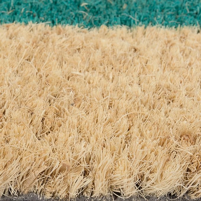 DII Natural Coir Doormat Outdoor Welcome Mat, 17x29, Palm Tree