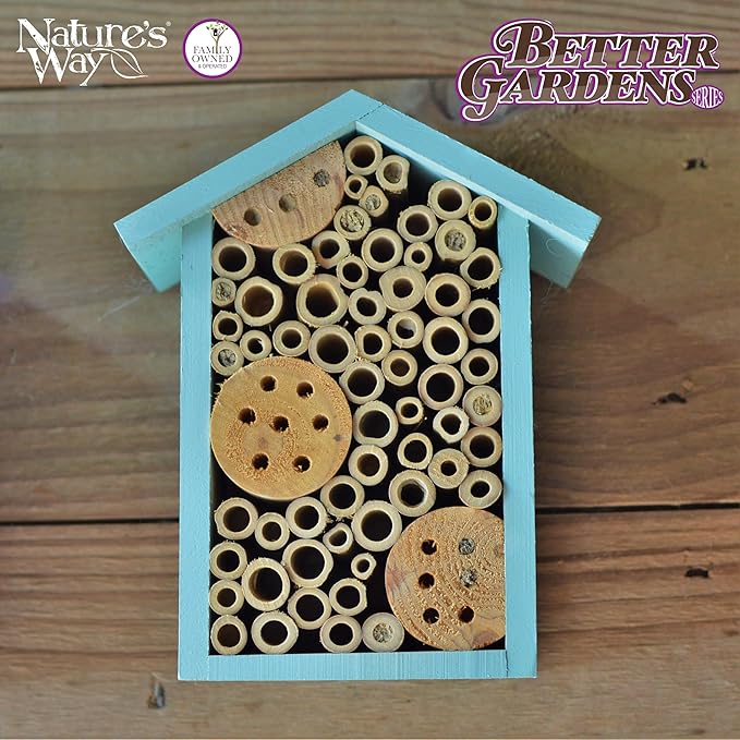 Nature's Way Bird Products PWH1-C Teal Bee House
