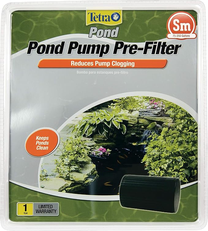 TetraPond Cylinder Prefilter for Water Garden Pumps
