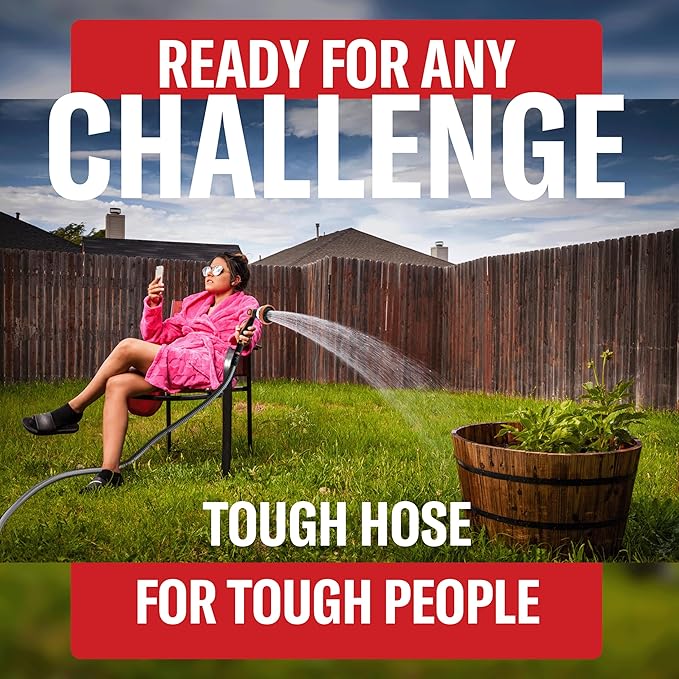 Best 150 ft Metal Garden Hose Set - No-Kink Durable 316 Stainless Steel, 10-Way Zync Spray Nozzle & Hook – Tough Flexible Heavy Duty Water Hoses, Naval Brass, Rust, Weather, LeakProof
