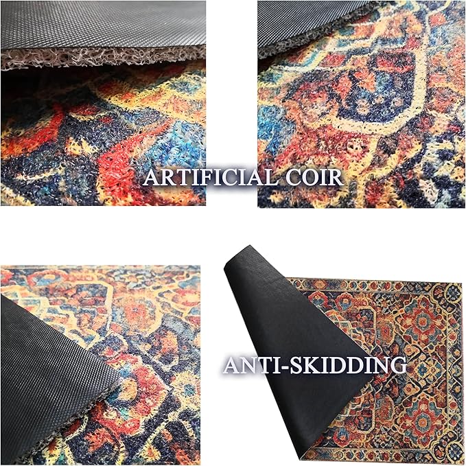 Outdoor Rug Door Mat, Welcome Mat, Non-Slip, 19'x31' (11.Pattern)