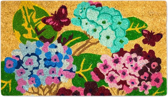 Coir Door mats Outdoor, Door mat Outside Entrance, Welcome mat Indoor, Doormat Outdoor, Funny Door mats Outside, Coir Doormat 16"x27.5" (Garden)