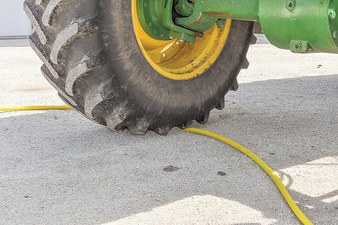 Dramm ColorStorm Premium Rubber Garden Hose, No Kink, Leak Proof Water Hose, Male Female Fittings, Made in USA, Hot & Cold Resistant, 518 Burst PSI, Berry, 5/8"x50'