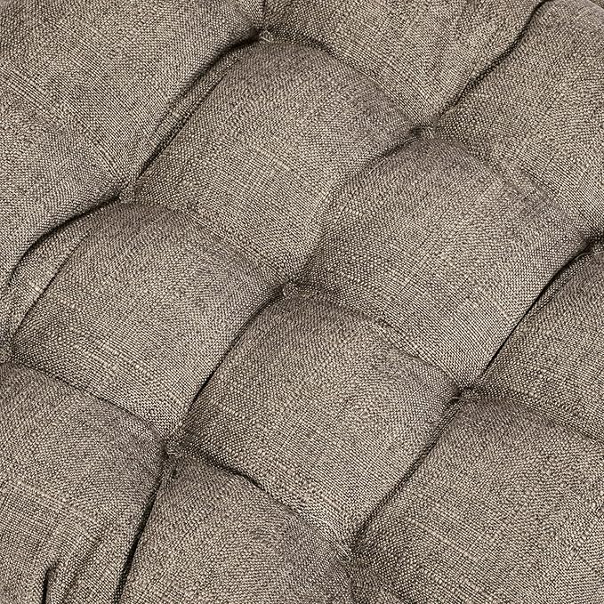 SQUARE MOON 4 Pack Chair Cushions, Seat Cushions, Chair Pads, Chair Mat for Indoor, Outdoor Dining Chair, Kitchen Chairs, Dining Room Chairs (16" × 16" × 4 Pack, Coffee)