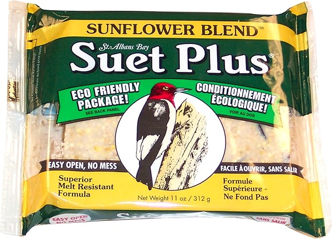 Wildlife Sciences Suet Plus Sunflower Blend Feeder