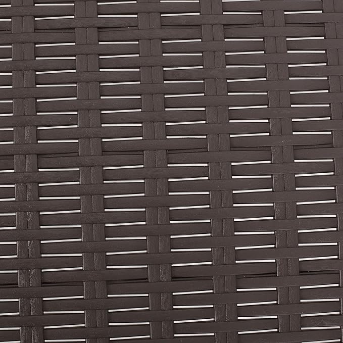 Christopher Knight Home Blanche Outdoor Faux Wicker Chaise Lounge, Dark Brown