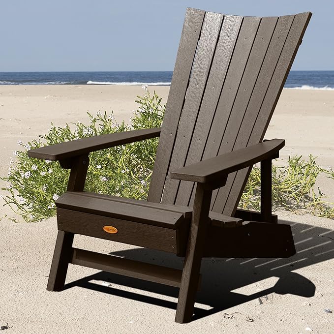 Highwood Manhattan Beach Adirondack Chair, Adult, Weathered Acorn