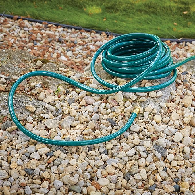 Gilmour Flexogen 5/8" x 50' Heavy Duty Flexogen Water Hose, Flexible Garden Hose for Vegetable Gardens, Flower Beds, and Lawn Sprinklers