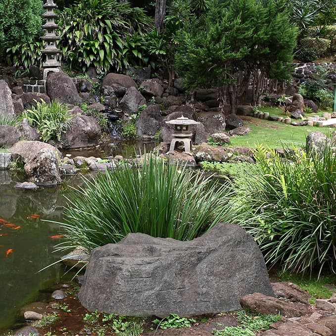 Gardenised Outdoor Natural Artificial Diamond Rock Decor for Gardens, Lawns, and Landscapes