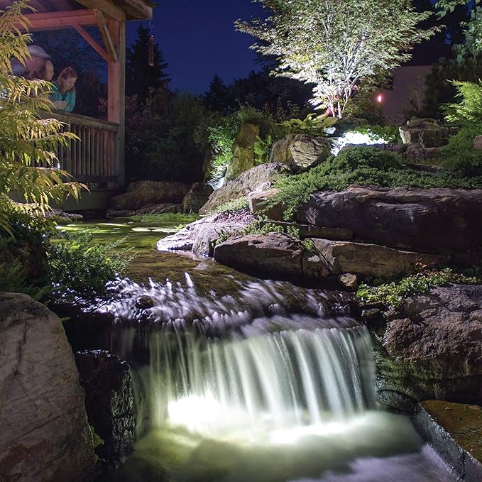 Aquascape LED Waterfall Up Light 1-Watt for Garden, Pond and Water Feature | 84032