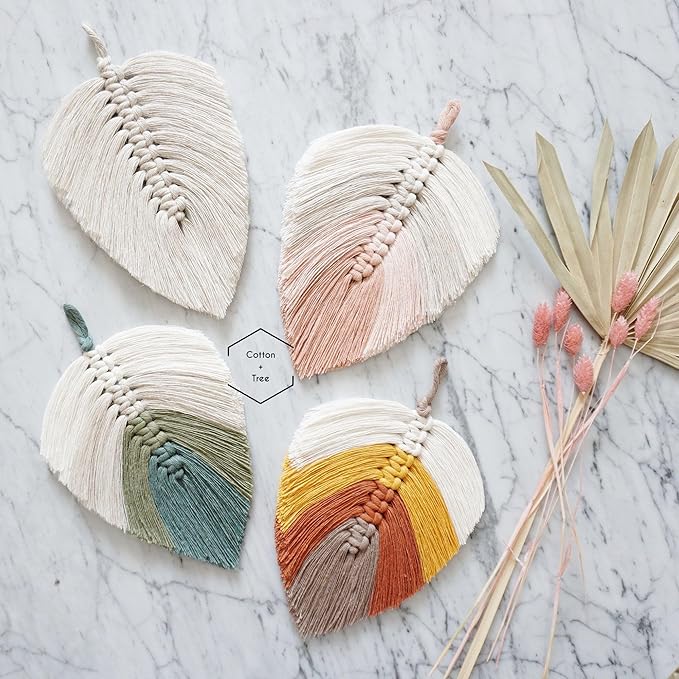 NOANTA Ocean Macrame Cord 4mm x 109yards, Colored Macrame Rope Cotton Rope Macrame Yarn, Colorful Cotton Craft Cord for Wall Hanging, Plant Hangers, Crafts, Knitting