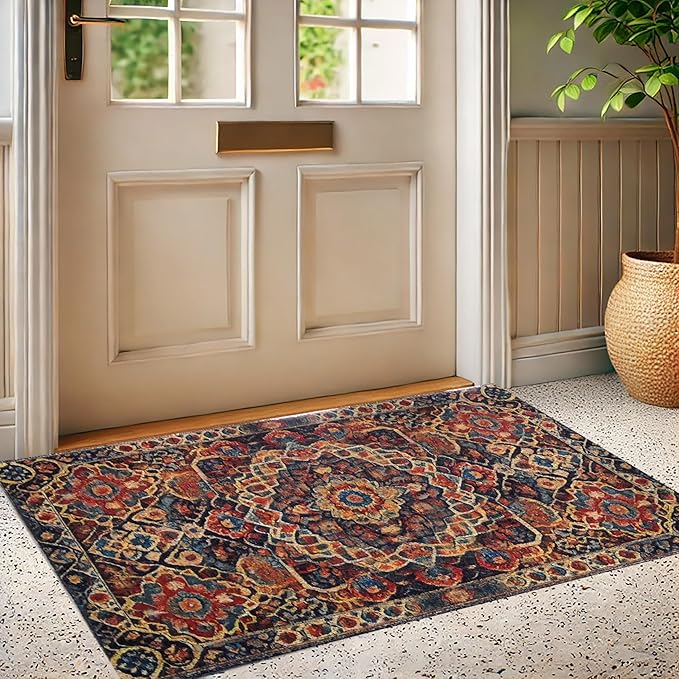 Outdoor Rug Door Mat, Welcome Mat, Non-Slip, 19'x31' (11.Pattern)