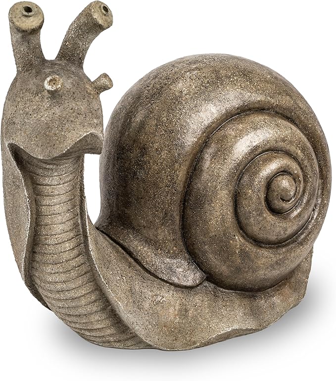 Aquascape Silly Snail Spitter Fountain for Pond and Garden, 78373