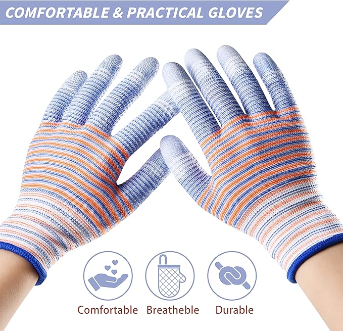 Gardening Gloves for Women, Garden Gloves Outdoor Protective Working Gloves, Breathable Garden Gloves for Women