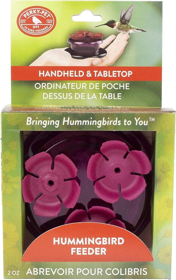 Perky-Pet 9100 Handheld & Tabletop Hummingbird Feeder