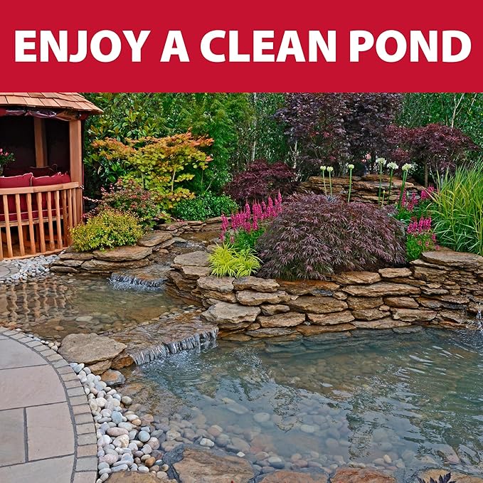 The Pond Guy Muck Defense, Natural Water Garden Muck Treatment, Living Beneficial Bacteria & Enzyme Sludge Remover, Safe Sludge Digester & Odor Control, Fish, Bird & Pet Safe, Easy Dosing, 96 Tablets