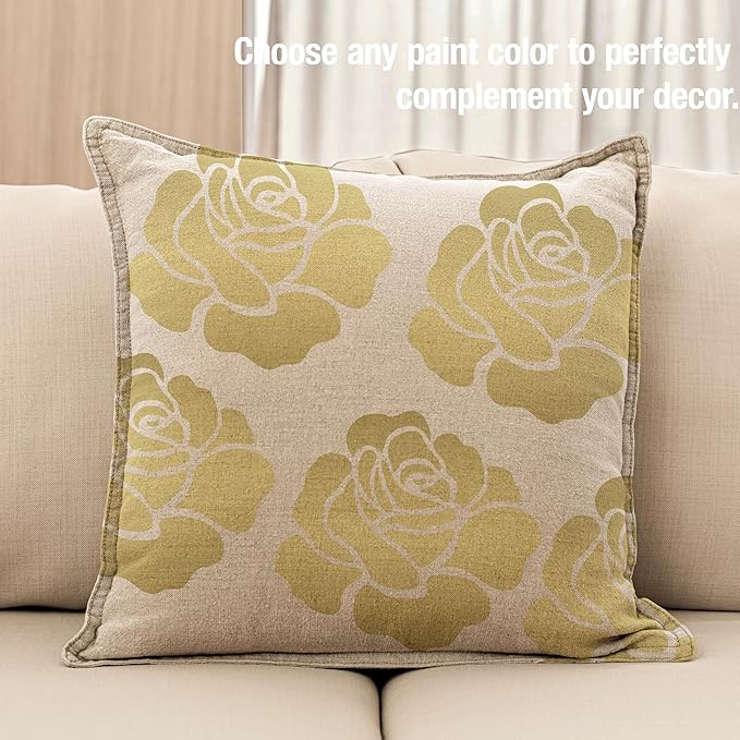 CeeVian Large Flower Stencils for Walls 10 Pieces Floral Templates Drawing Patterns Reusable Flower Stencil Wildflower Stencils for Outdoors Garden Wood Wall Paper Furniture Fabrics DIY Decor