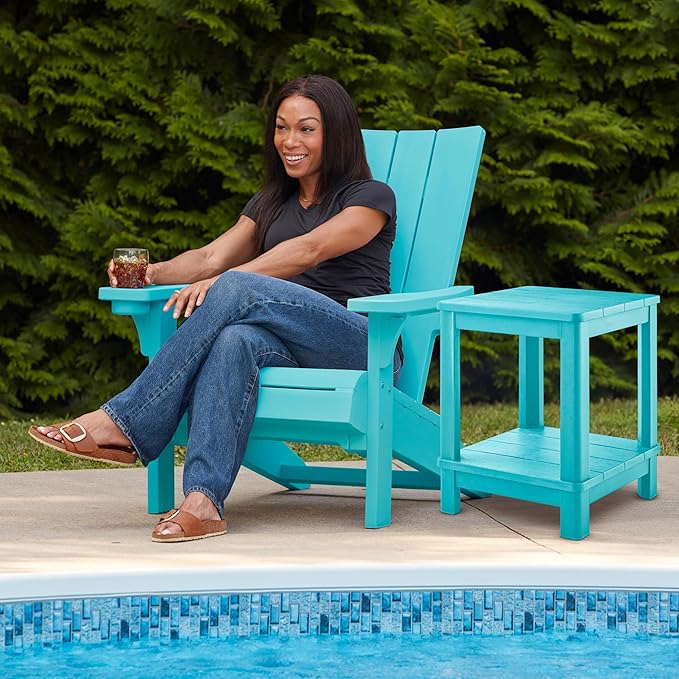 Keter Modern Adirondack Chair - Teal