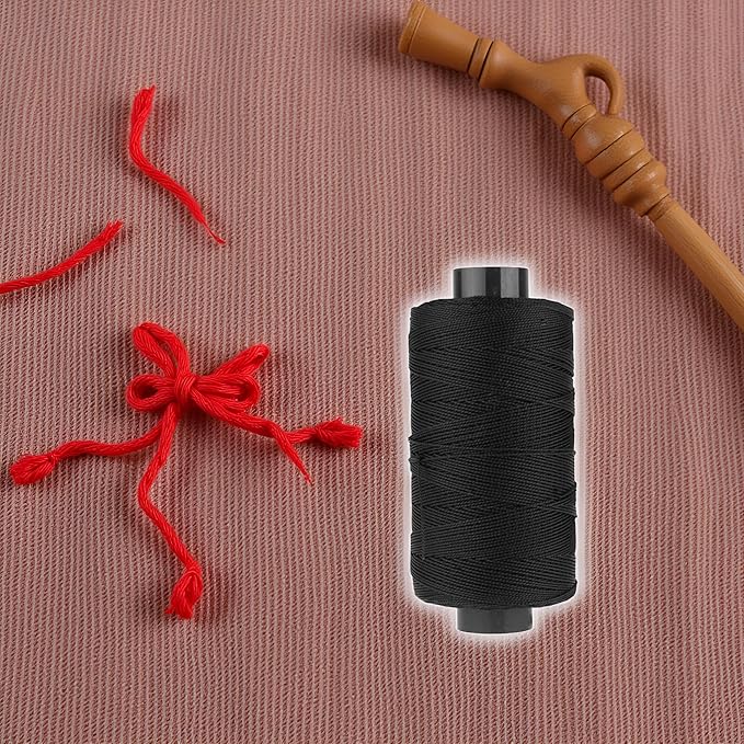 Black Twisted Nylon Line Twine String Cord for Gardening Marking DIY Projects Crafting Masonry