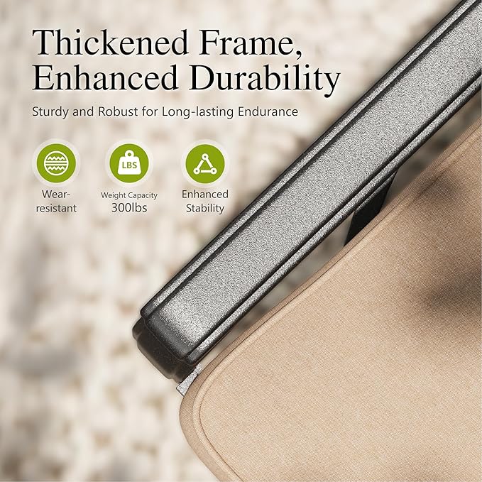 PHI VILLA Metal Outdoor Dining Chairs Set of 6 - Stackable Black Patio Chairs, 300lb Capacity (Beehive)