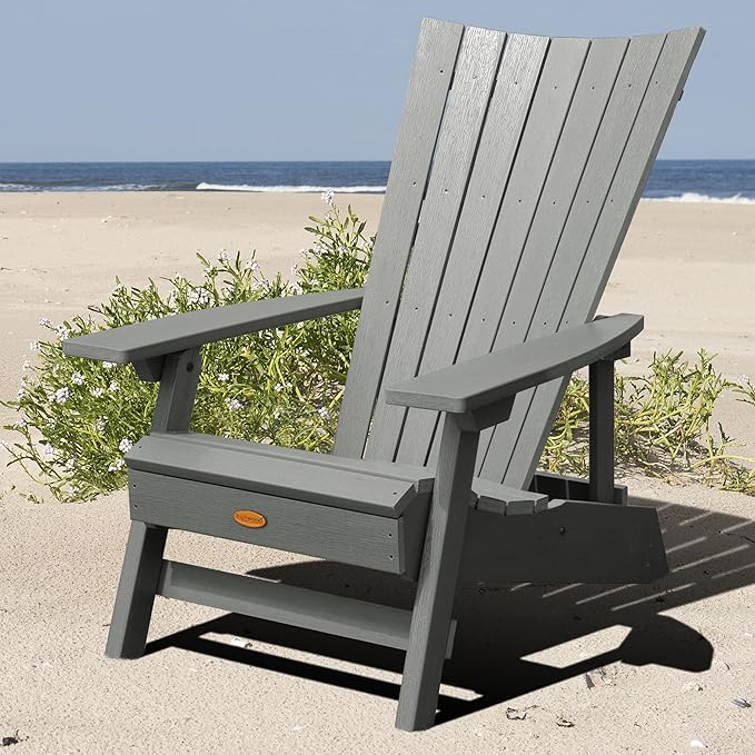 Highwood Manhattan Beach Adirondack Chair, Adult, Coastal Teak