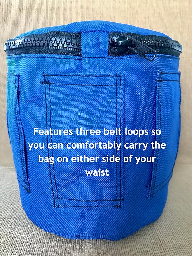 Tomato Twine Dispenser Bag for Garden Twine String (Blue)